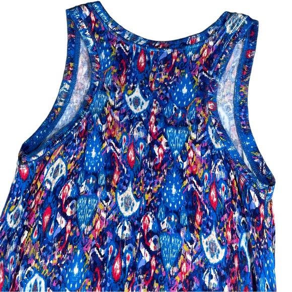 Thesis size medium racerback tribal design dress shark bite hem with pockets EUC - Picture 10 of 15